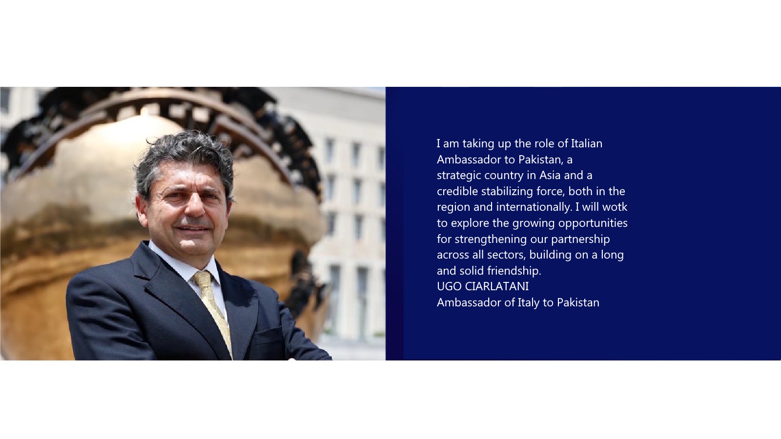 Message from the Ambassador